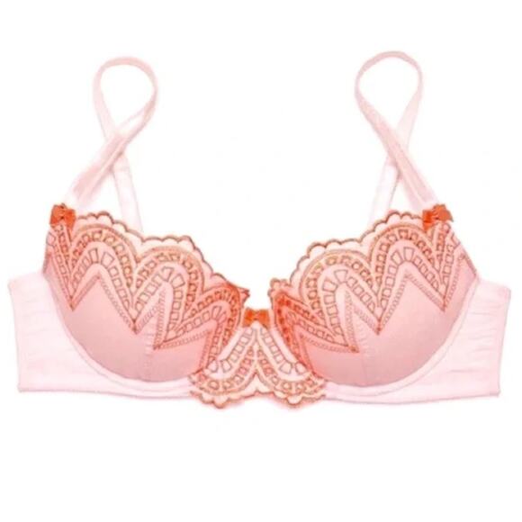 Adore Me Other - Adore Me Carelle Contour Pink Demi Bra Size‎ 34B NWT